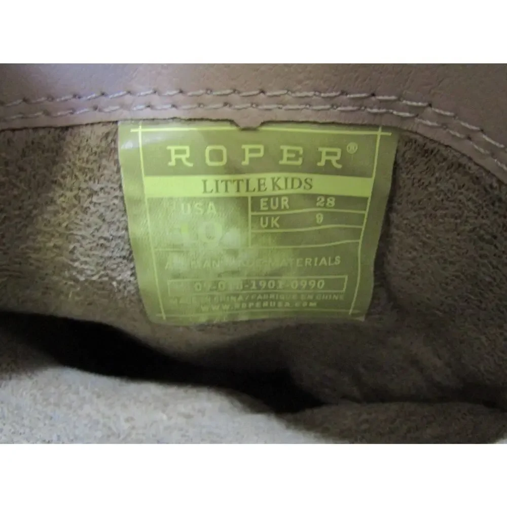Roper feedback we